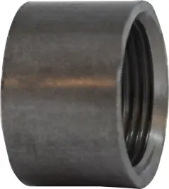 Midland Metal 65777H Half Merchant Coupling, 1-1/2 in FPT x 1-1/2 in Butt Weld, Steel, Black Deal