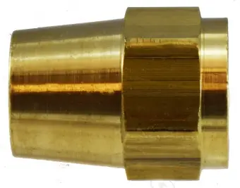 Midland Metal 38171 Nut, 3/8 in Tube OD, Brass Hot Deal