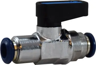 Midland Metal 28402 Mini Ball Valve, 3/8 in Nominal, Push-Fit x Push-Fit, 250 psi Pressure, Brass Body Top Pick