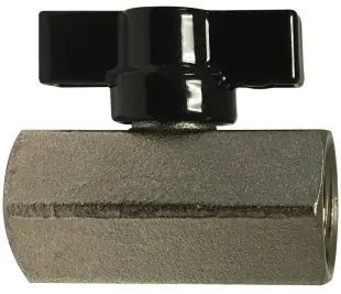 Midland Metal 46937LT Mini Ball Valve, 1/2 in Nominal, FNPT x FNPT, 450 psi Pressure, 32 to 176 deg F Best Choice