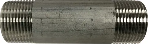 Midland Metal 48106 Welded Pipe Nipple, 1 in MPT x 1 in MPT, 4-1/2 in L, Stainless Steel, SCH 40 Schedule Reduced Price