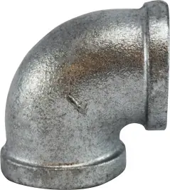 Midland Metal 64101 90 deg Elbow, 1/4 in FPT x 1/4 in FPT, Iron, Galvanized, 150 lb Sale