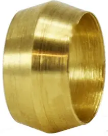 Genuine Midland Metal 18010 Sleeve, 7/8 in Compression, Brass