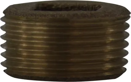 Midland Metal 44640 Square Drive Countersunk Plug, 3 in MPT, Bronze One Day Deal
