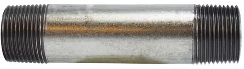Discount Midland Metal 56263 Welded Pipe Nipple, 1 in MPT x 1 in MPT, 36 in L, Steel, Galvanized, SCH 40 Schedule