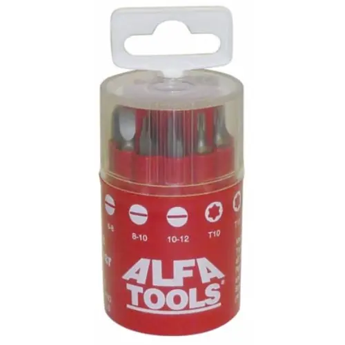 Alfa Tools HSB66711 10Pouched Ial-A-Bit Insert Set Fresh Stock