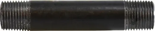 Midland Metal 59074SMLS Seamless Pipe Nipple, 1/2 in MPT x 1/2 in MPT, 10 in L, Steel, Black, SCH 80 Schedule Exclusive Offer