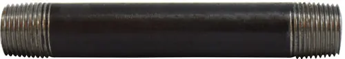 Midland Metal 59045SMLS Seamless Pipe Nipple, 3/8 in MPT x 3/8 in MPT, 3-1/2 in L, Steel, Black, SCH 80 Schedule Low Price