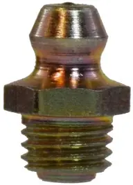 Fast Shipping Midland Metal 36186 Ball Check, 5/16-24 Thread, 3/8 in Hex, Steel, 0.65 in OAL