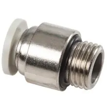 Midland Metal 20847N Internal Hex Straight Adapter, 5/32 in Tube OD x 10 MPT, Brass, Nickel-Plated Trending