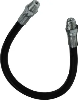 Midland Metal 36212 Whip Hose, Rubber, 18 in OAL Markdown