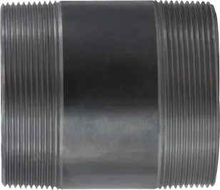 While Supplies Last Midland Metal 57228 Welded Pipe Nipple, 4 in MPT x 4 in MPT, 12 in L, Steel, Black, SCH 40 Schedule