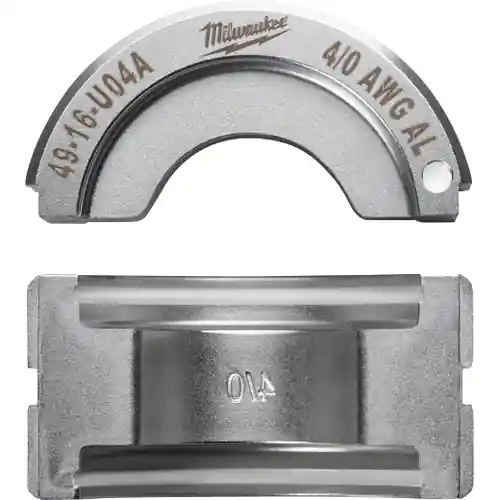 Milwaukee Tool 49-16-U04A 4/0 Aluminum U Style Die Fast Shipping