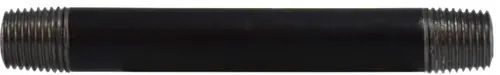 Best Seller Midland Metal 59030SMLS Seamless Pipe Nipple, 1/4 in MPT x 1/4 in MPT, 6 in L, Steel, Black, SCH 80 Schedule