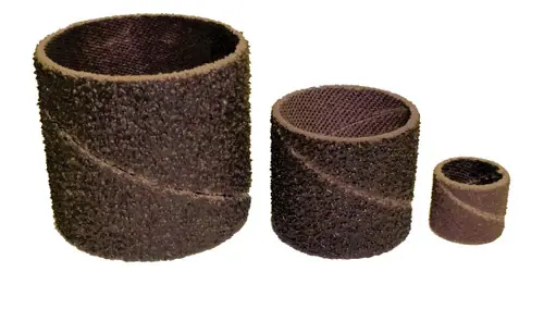 Alfa Tools ASB64536 2" x 2" 100 Grit Aluminum Oxide Spiral Wound Band, 25 Pack Today Only