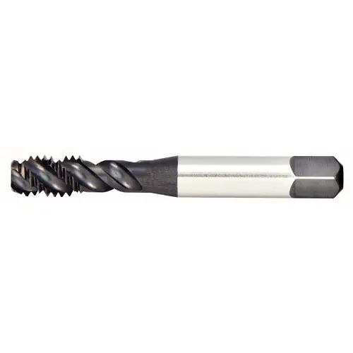 High Quality Alfa Tools HPLT71135 3/8"-24 HSS Spiral Flute High Performance Tap For Low Tensile