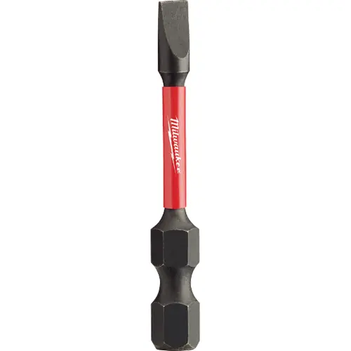 Milwaukee Tool 48-32-4756 SHOCKWAVE Impact Duty 2"Slotted 1/8" Power Bits Bulk 25, 25 Pack Limited Offer