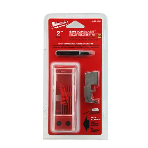 Milwaukee Tool 48-25-5235 SWITCHBLADE 3 Blade Replacement 2" Kit Holiday Sale