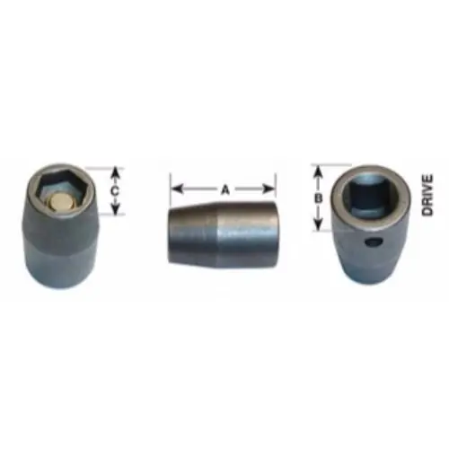 Mega Sale Alfa Tools SDS042 5/16" Magnetic 1/2 Square Drive Socket, 10 Pack