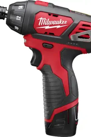 While Supplies Last Milwaukee Tool 2401-22 M12 1/4" Hex Screwdriver Kit