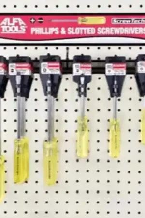 Alfa Tools SCD150H 4 x 6-5/8 Spanner Screwdriver Hanger Fan Favorite