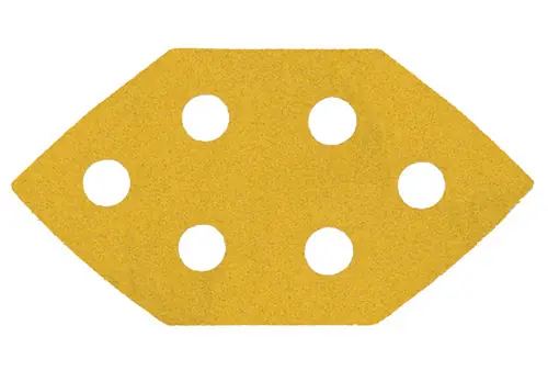 Alfa Tools VTGD2150 150G Hook & Loop Diamond Triangles Gold Paper, 50 Pack Reduced Price