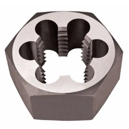 Alfa Tools CSRTD70764 2-3/4 - 8 Carbon Steel Rethreading Hex Die Express Delivery