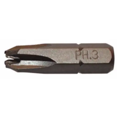 Brand New Alfa Tools HSB15941 3 x 1 x 1/4 Hex Tamperproof Phillips Bit, 25 Pack