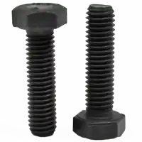 While Supplies Last M20-2.50 x 100mm Hex Cap Screws, Metric Class 10.9, Plain Finish, Partial Thread, Qty 20