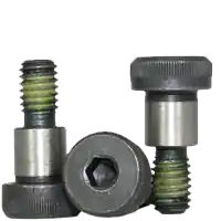 Super Sale 3/4"-5/8-11 x 2 3/4" Socket Shoulder Screws, Nylon-Patch Thermal Black Oxide, Coarse (UNC), Alloy Steel, Qty 10