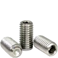 5-40 x 1" Socket Set Screws, Cup Point, 18-8 Stainless Steel A2, Coarse (UNC), Qty 100 Save Now