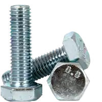 Price Drop M16-1.50 x 70 mm Hex Cap Screws, Metric Class 8.8, Zinc Cr+3, Partial Thread, Fine (UNF), Medium Carbon Steel, DIN 960, Qty 25