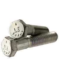 Special Offer 3/4"-16 x 6" Hex Cap Screws, Grade 5, Zinc Cr+3, Partial Thread, Fine (UNF), Medium Carbon Steel, Made in USA, Qty 25