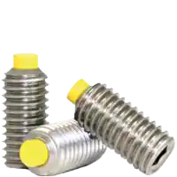 10-32 x 3/4" Socket Set Screws, Nylon-Tip, 18-8 Stainless Steel, Fine (UNF), Qty 100 Hot Picks