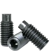 M10-1.50 x 12 mm Socket Set Screws, Dog Point, Metric Class 45H, Black Oxide, Coarse (UNC), Alloy Steel, ISO 4028 / DIN 915, Qty 100 Buy Today