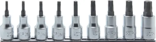 Ko-ken RS4025/9-IP 1/2 Sq. Dr. Bit Socket 9 piece TORXplus set 20IP-60IP Fresh Stock