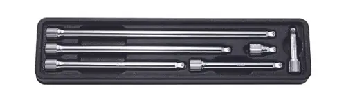Ko-ken PK2763/6 1/4 Sq. Dr. Wobble-Fix Extension Bar Set 28-250mm ABS Tray 6 pieces Exclusive Offer