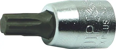 Ko-ken 2025.28-10IP 1/4 Sq. Dr. TORXplus 10IP Bit Socket - Length 28mm Premium