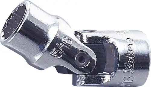 Ko-ken 2445A-9/32 1/4 Sq. Dr. Universal Socket 9/32 12 point Length 33mm Affordable