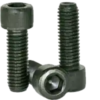 7/16"-14 x 1" Socket Head Cap Screws, Thermal Black Oxide, Full Thread, Coarse (UNC), Alloy Steel, Qty 100 Budget