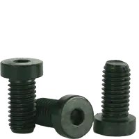 Affordable 3/8"-16 x 1" Low Head Socket Cap Screws, Thermal Black Oxide, Coarse (UNC), Alloy Steel, Qty 100