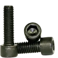 M6-1.00 x 55 mm Socket Head Cap Screws, Metric Class 12.9, Thermal Black Oxide, Partial Thread, Coarse (UNC), ISO 4762 / DIN 912, Qty 100 Certified