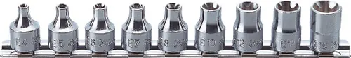 Ko-ken RS3425/9 3/8 Sq. Dr. 9 Piece TORX Socket set E4-E16 Hot Deal