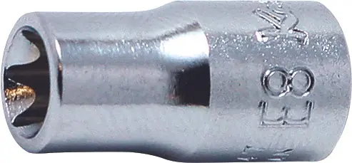 Trusted Brand Ko-ken 2425-E5 1/4 Sq. Dr. TORX E5 Socket - Length 22mm