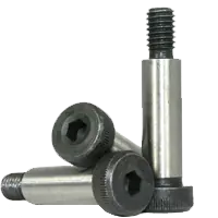 3/8"-5/16-18 x 3/8" Socket Shoulder Screws, Thermal Black Oxide, Coarse (UNC), Alloy Steel, Qty 25 Bargain
