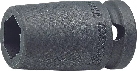 Ko-ken 12460M-5.5 1/4 Sq. Dr. Socket 5.5mm 6 point Length 23mm Self-Tapping screw Crafted