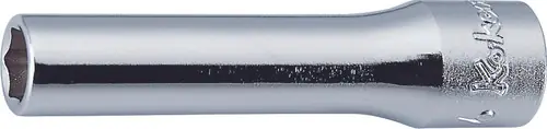Ko-ken 2300M-7 1/4 Sq. Dr. Socket 7mm 6 point Length 50mm Professional Grade