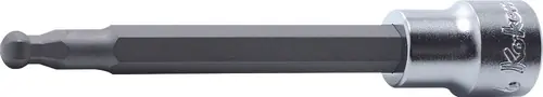 Ko-ken 3011M.120-6 3/8 Sq. Dr. Bit Socket 6mm Ballpoint Hex Length 120mm Price Cut