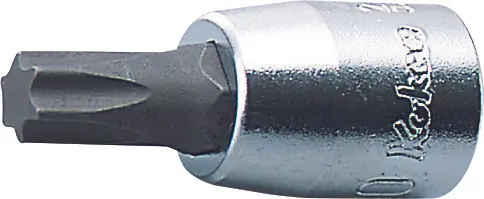 Ko-ken 2025.28-T10 1/4 Sq. Dr. TORX T10 Bit Socket - Length 28mm Genuine