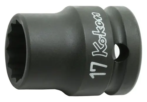 Premium Ko-ken 14406M-9 1/2 Sq. Dr. Socket 9mm 12 point Length 38mm Thin walled